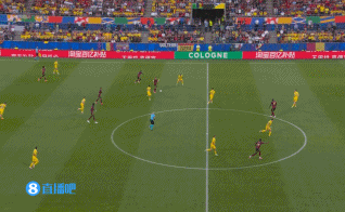 又是他！卢克巴基奥的反击机会未能射门 上半场多次尝试均告失败 