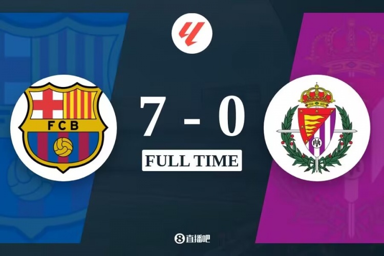 久违!巴萨时隔6年再次单场打进至少7球,上次是8-2韦斯卡