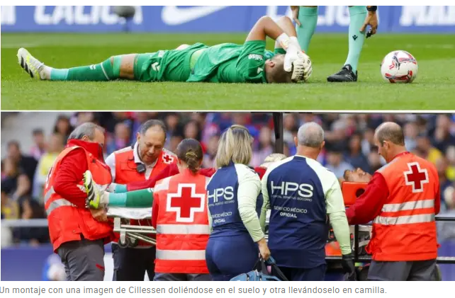 🤕荷兰门将西莱森因脑震荡昏厥离场 仍需接受48小时的医疗观察