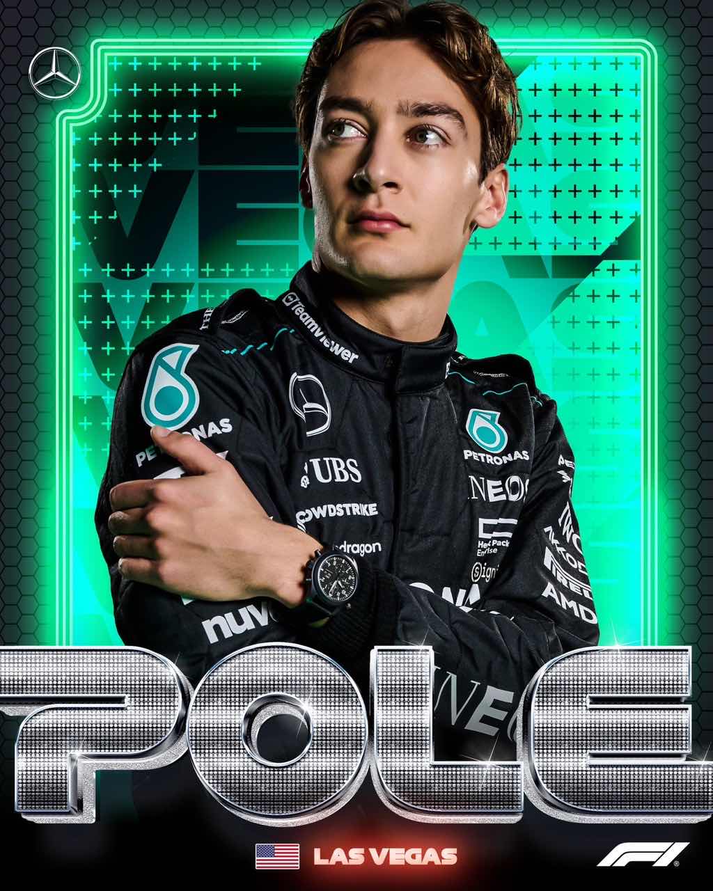 🌟F1拉斯维加斯大奖赛排位赛:周冠宇进Q2,拉塞尔强势摘得杆位